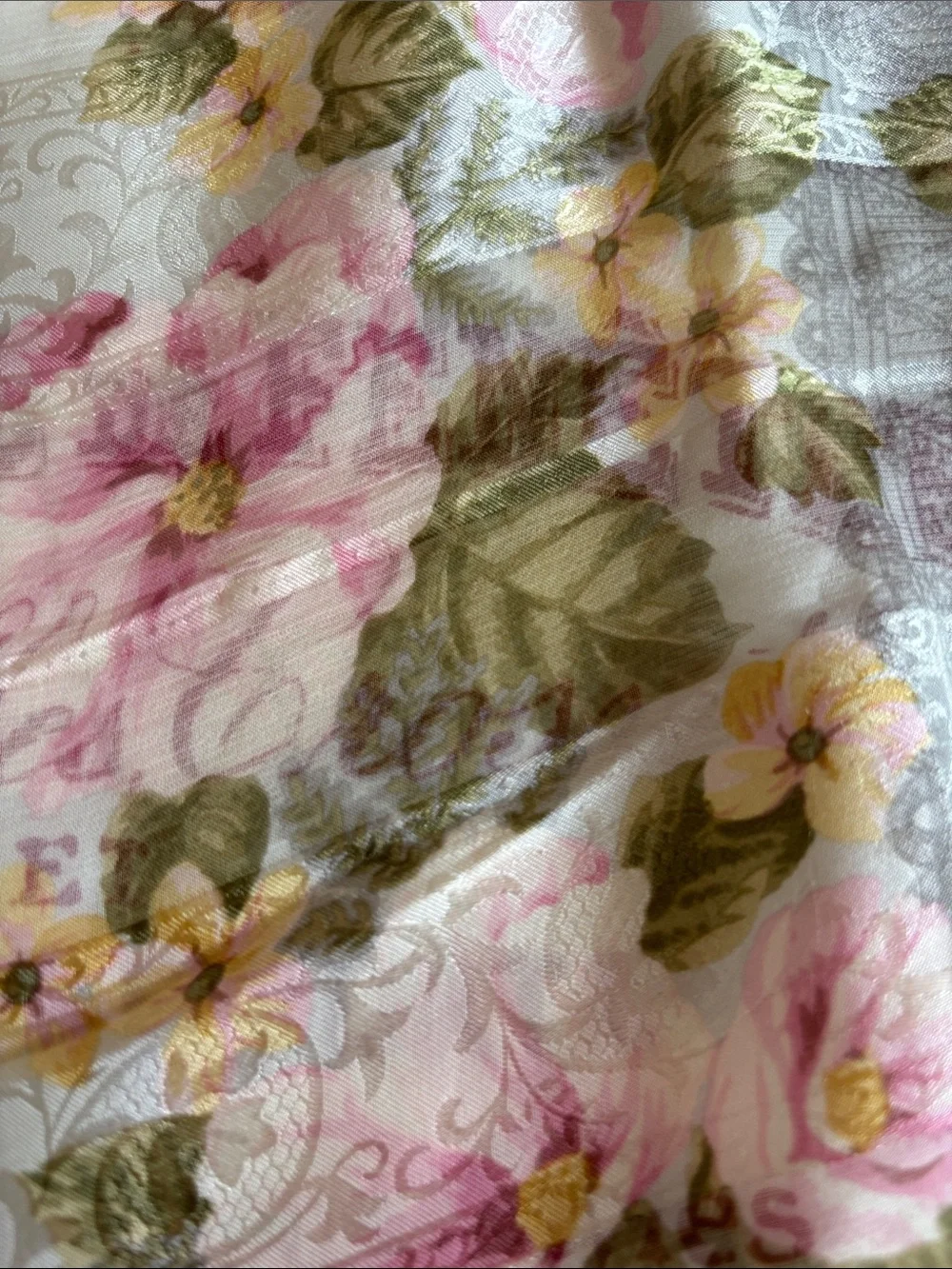 VINTAGE SILK Scarf Bundle and Cotton Handkerchief (Pierre Cardin/Nina Ricci)